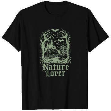 Discover Nature Lover Dark Cottagecore Enchantment T Shirts