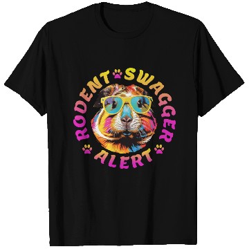Discover RODENT SWAGGER ALERT - FUNNY GUINEA PIG LOVER GIFT T Shirts
