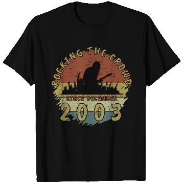 Discover 21st birthday Rocking this planet GIT 12/2003 T Shirts