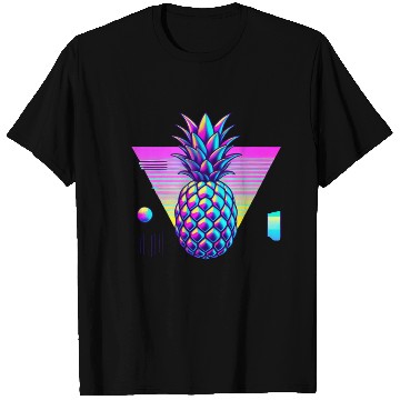 Discover Glanz Chrome Ananas T Shirts modern kunst
