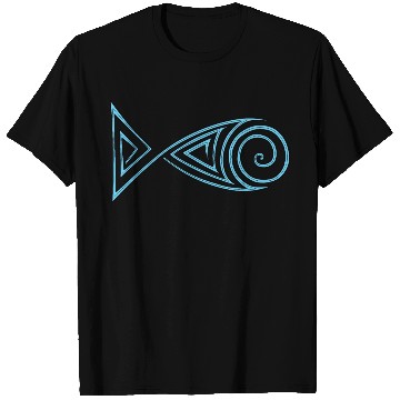 Discover Zentangle stylized fish T Shirts