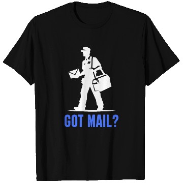 Discover Postal Worker and Mailman Design T Shirts