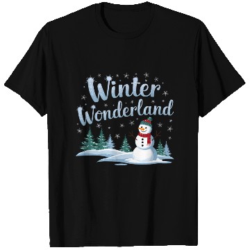 Discover christmas snowman winter wonderland T Shirts