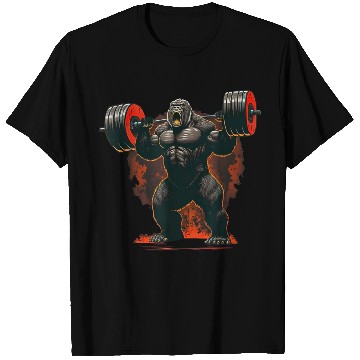 Discover NEW LIMITED Gorilla Gym Beast Workout Weights T Shirts