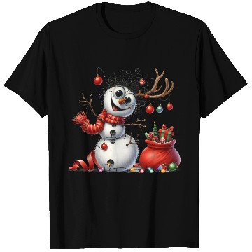 Discover Christmas Merry Christmas For Gift Snowman T Shirts