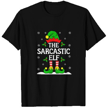 Discover Sarcastic Elf Funny Christmas T Shirts