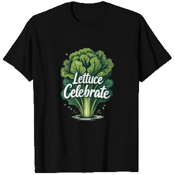 Discover Funny Food Art: Lettuce Romaine Salad for Salad T Shirts