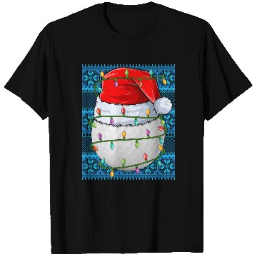 Discover Golf Ball Christmas Lights T Shirts