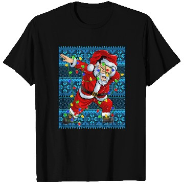 Discover Dabbing Santa Christmas Tree Lights T Shirts