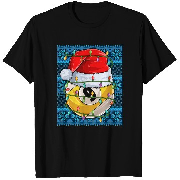 Discover Billiard 9 Ball Christmas Lights T Shirts