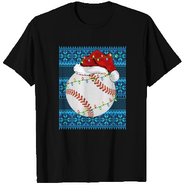 Discover Baseball Christmas Lights T Shirts