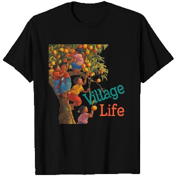Discover Village life T Shirts