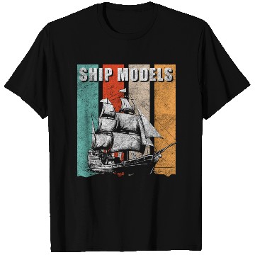 Discover Model Ship Miniature Hobby T Shirts