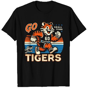 Discover Small Town, Big Pride: Go Tigers! T Shirts