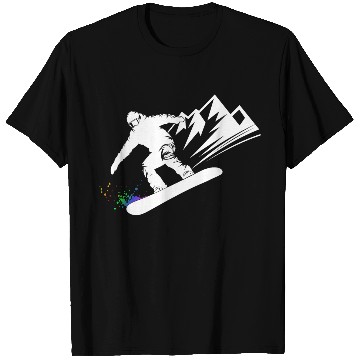 Discover Snowboard Snowboarder Snowboarding Winter Sports T Shirts