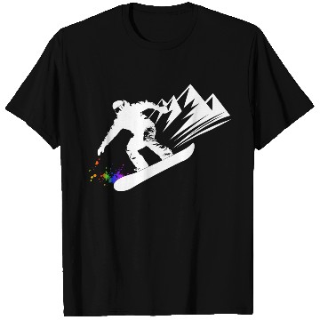 Discover Snowboard Snowboarder Snowboarding Winter Sports T Shirts