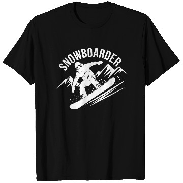 Discover Snowboard Snowboarder Snowboarding Winter Sports T Shirts