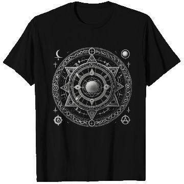 Discover Cosmic Mandala Design T Shirts