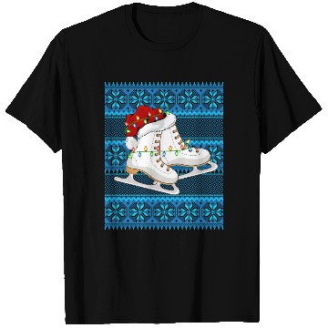 Discover Ice Skating Christmas Lights T Shirts