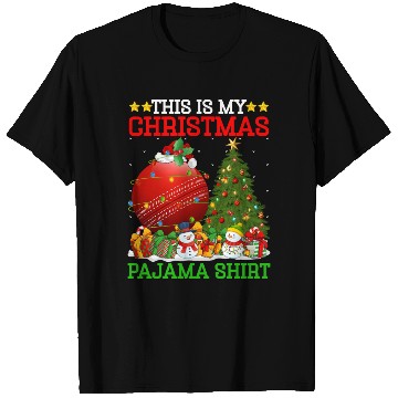 Discover Cricket Ball Christmas Tree Lights T Shirts