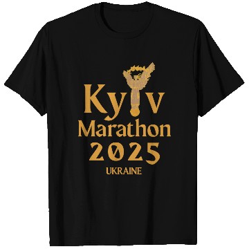 Discover Kyiv Marathon – 2025 – Ukraine T Shirts