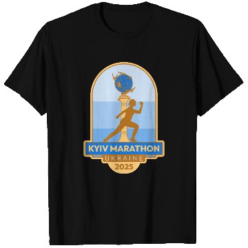Discover Kyiv Marathon – 2025 – Ukraine T Shirts