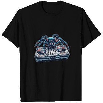 Discover DJ Spider On The Controller-creative Design T Shirts