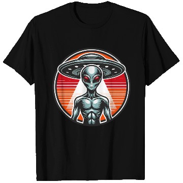 Discover Grey Alien on Mars T Shirts