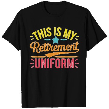 Discover This Is My Retirement Uniform 5 T Shirts