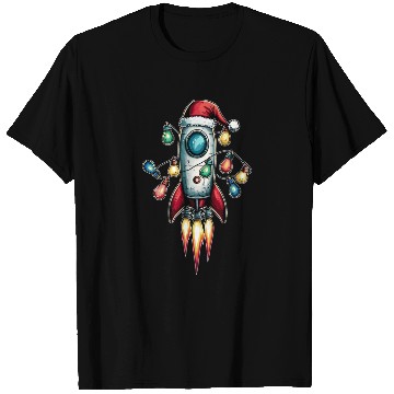 Discover Space Rocket Rocket Astronomy Science T Shirts