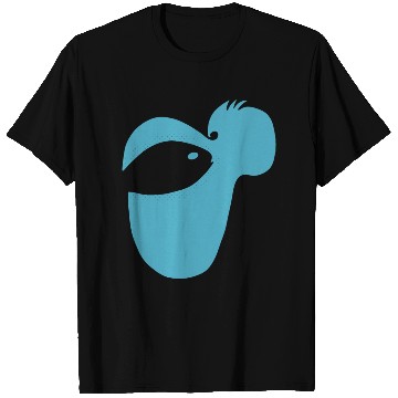 Discover Pelican or Fish in this Fun Optical Illusion T Shirts