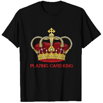 Discover Playing card king ## T Shirts