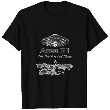 Discover The Truth is Out There: Area 51 - Alien Invasion T Shirts