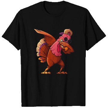 Discover Dabbing Turkey Thanksgiving Funny Pilgrim Pilgrim T Shirts