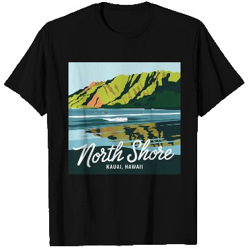 Discover North shore Kauai T Shirts