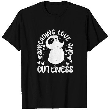 Discover Spreading Love And Cuteness Panda Bear Friend T Shirts