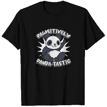 Discover Pawsitively Panda-Tastic Panda Bear Friend Lover T Shirts