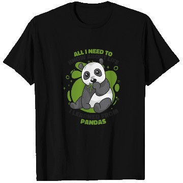Discover I Learned From Pandas Panda Bear Friend Giant T Shirts