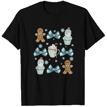 Discover Merry Christmas, Christmas Coquette Bow T Shirts