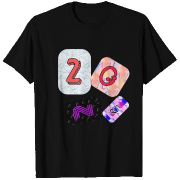 Discover Creative Typography Art with Abstract Backgrounds T Shirts