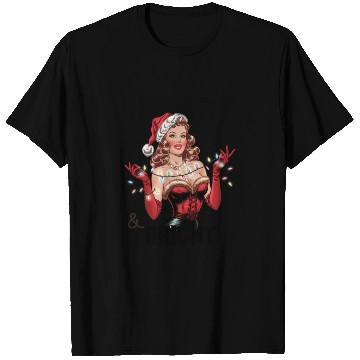 Discover Merry Bright, Santa Christmas, Merry Christmas T Shirts