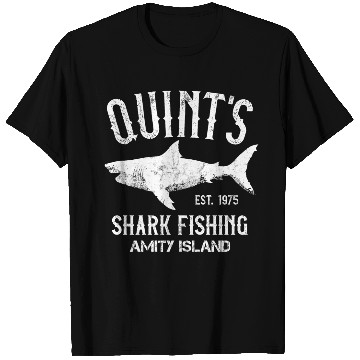 Discover Quint's Shark Fishing T Shirts