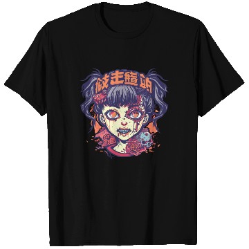 Discover Zombie Ghoul Girl T Shirts