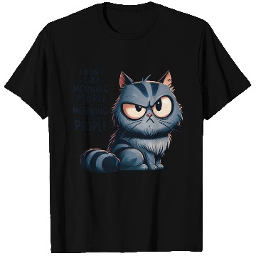 Discover Anti-Morning Grumpy Cat T Shirts