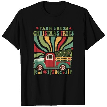 Discover Farm Fresh Christmas Trees T Shirts