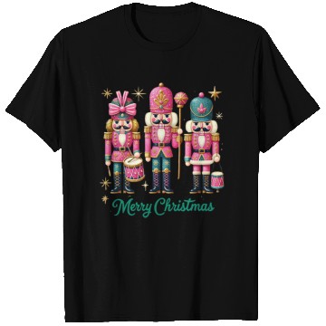 Discover Glitter Nutcracker Friends, Merry Christmas T Shirts