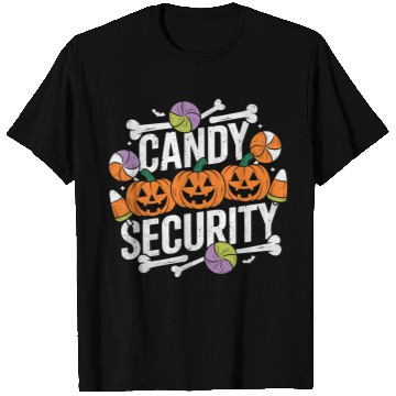 Discover Candy Security Halloween T Shirts