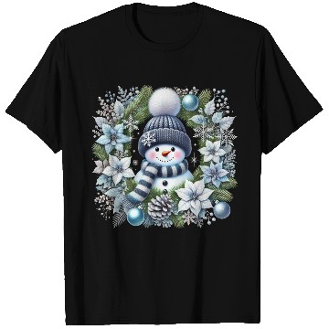 Discover Cute Snowman, Christmas Snowman, Merry Christmas T Shirts