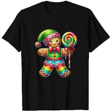 Discover Gingerbread Christmas, Merry Christmas, Candy T Shirts