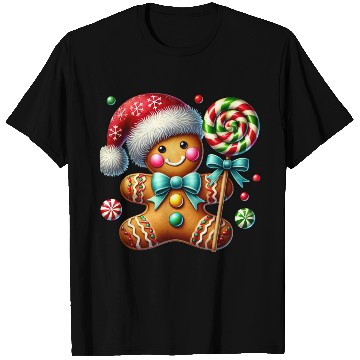 Discover Gingerbread Christmas, Merry Christmas, Candy T Shirts